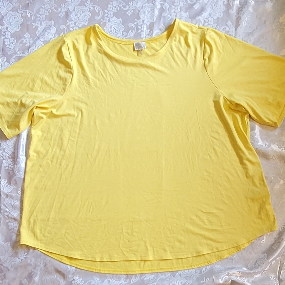 Cupio Bright Yellow Short Sleeve Tee